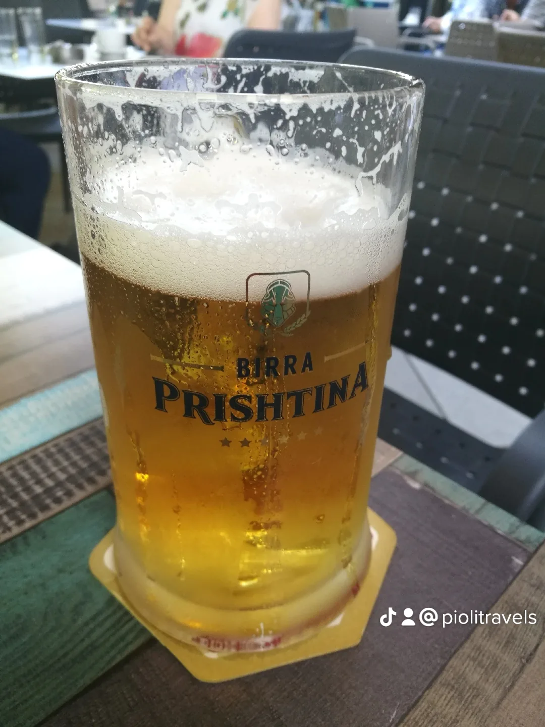 Birra Prishtina é uma cerveja produzida pela cervejaria Prishtina, localizada em Pristina, Kosovo. É uma cerveja tipo Pale Lager, refrescante e de corpo leve, com características típicas do estilo europeu. Com 4,7% de álcool, apresenta um sabor equilibrado e é popular na região dos Balcãs, sendo a marca de cerveja mais conhecida do Kosovo. Nota no Untappd: 3.3/5.
