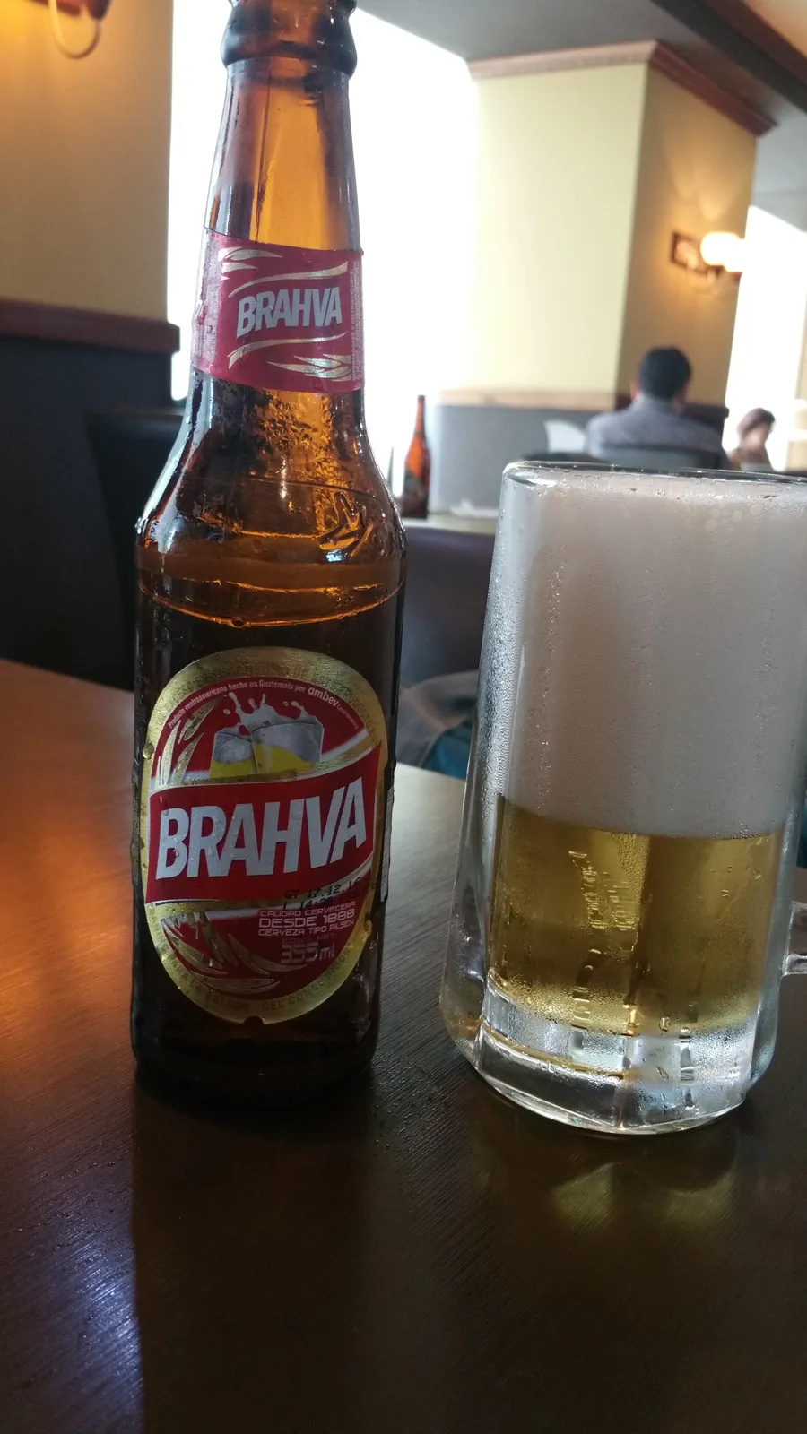 Brahva é uma cerveja lager guatemalteca produzida pela Cervecería Centro Americana, em Cidade da Guatemala, lançada em 1998. Leve e refrescante, com 4,8% de álcool, é voltada ao público que prefere cervejas suaves e de fácil consumo. É a segunda marca mais popular da Guatemala, especialmente apreciada em dias quentes.